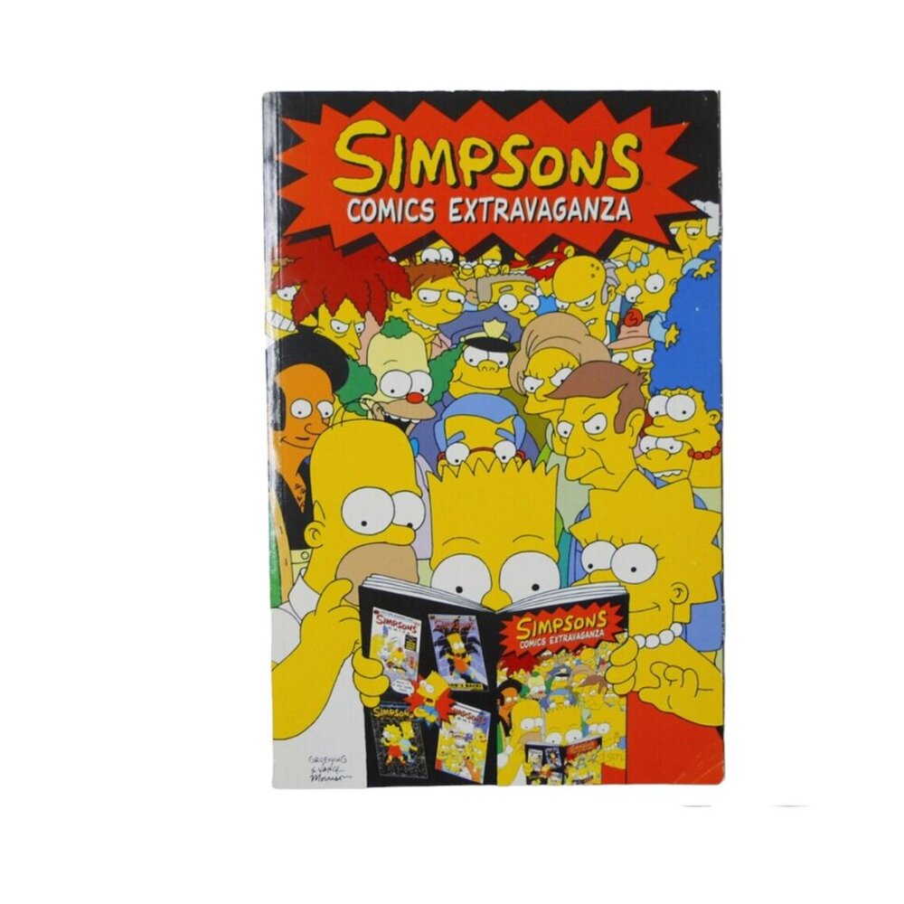 1994 Simpsons Comics Extravaganza . First Edition . paperback